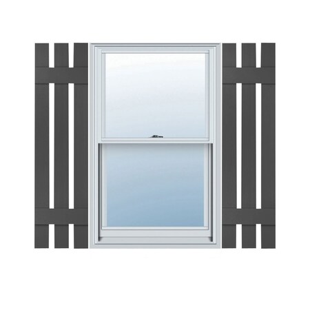 Ekena Millwork Mid-America Vinyl, TailorMade Three Board Spaced (2 Batten), Board-n-Batten Shutters, S31250018, PR S31250018
